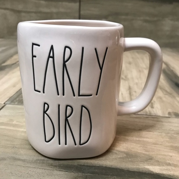 Rae Dunn EARLY BIRD Mug - Picture 1 of 3